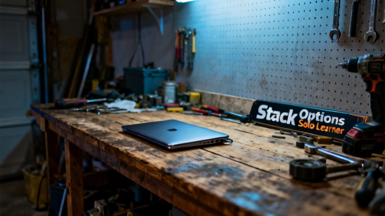 Web Stack Options for a Solo Learner workspace scene